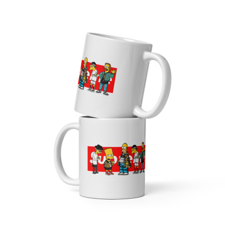 Cana ceramica cu familie colorata si vesela – Cadou special – 330 ml