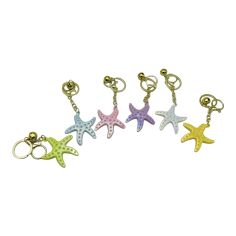 Brelocdin Silicon cu Figurine steluțe de mare