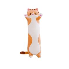 Pisi Bebe Adorabil din plus, 70cm, Maro