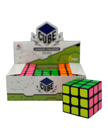 En-gros Cub Rubik 3×3×3 black line,...