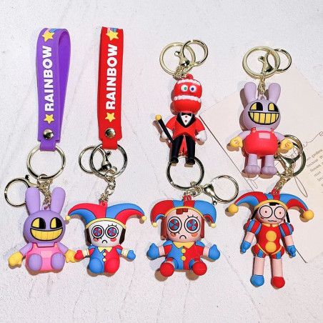 En-gros Breloc Accesoriu rainbow, figurina din silicon, diverse modele