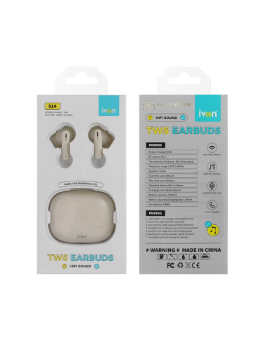 Casti  IVON S14, Wireless, Bluetooth...