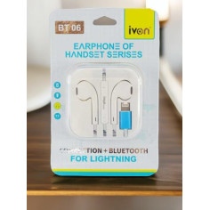 Casti cu fir IVON BT06 pentru iPhone cu microfon si...