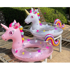 Colac in forma de unicorn cu sclipici, multicolor, +3ani,...