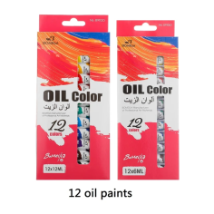 Tempera Bomega Oil Color, 12×12ml, en-gros