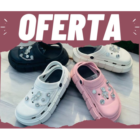 Saboti pentru dama, model turnat, stilizat, marimi 36-40, en-gros