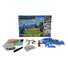 Joc de constructie pistol pixel, diverse culori, 30×20cm,...