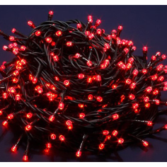 Instalatie 320 LED, 20M, lumina rosie, en-gros