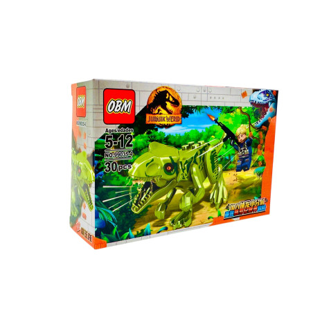 Joc de construcție pentru baieti Lumea Dinozaurilor, +28piese, 14.5×9.5×4cm, +6ani, en-gros