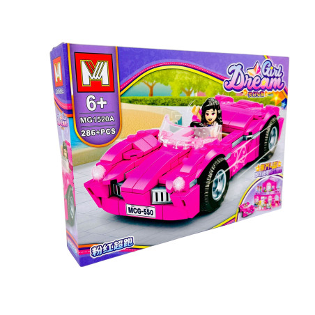 Joc de construcție pentru fetite Dream Girl, +286piese, 34×24×5.5cm, +6ani, en-gros