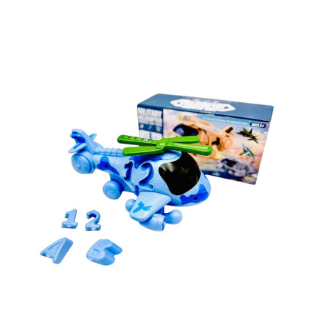 Elicopter militar cu sunete si lumini, Military Helicopter, 23×11.5×9.5cm, +3ani, en-gros